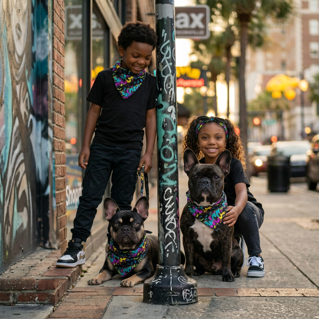 The Heritage Block Universal Bandana - Wright Creative Collective