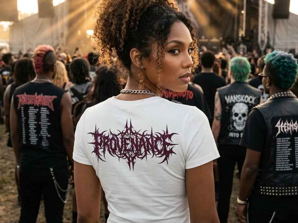 The "Freaknik’s Alive & Punk’s Not Dead" Baby Tee – Vintage 90s Alt Streetwear