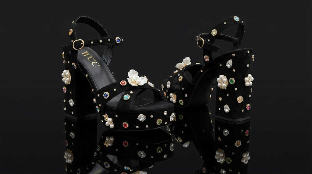 The Heirloom Riot - Custom Chunky Heels