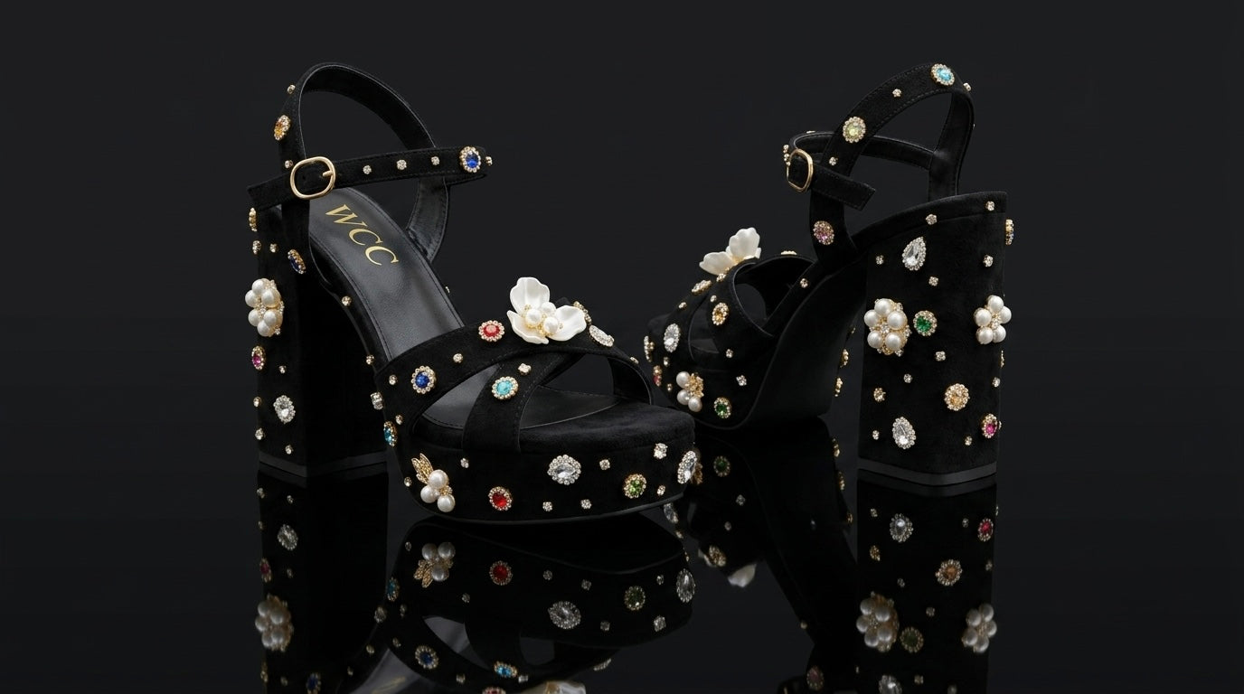 The Heirloom Riot - Custom Chunky Heels