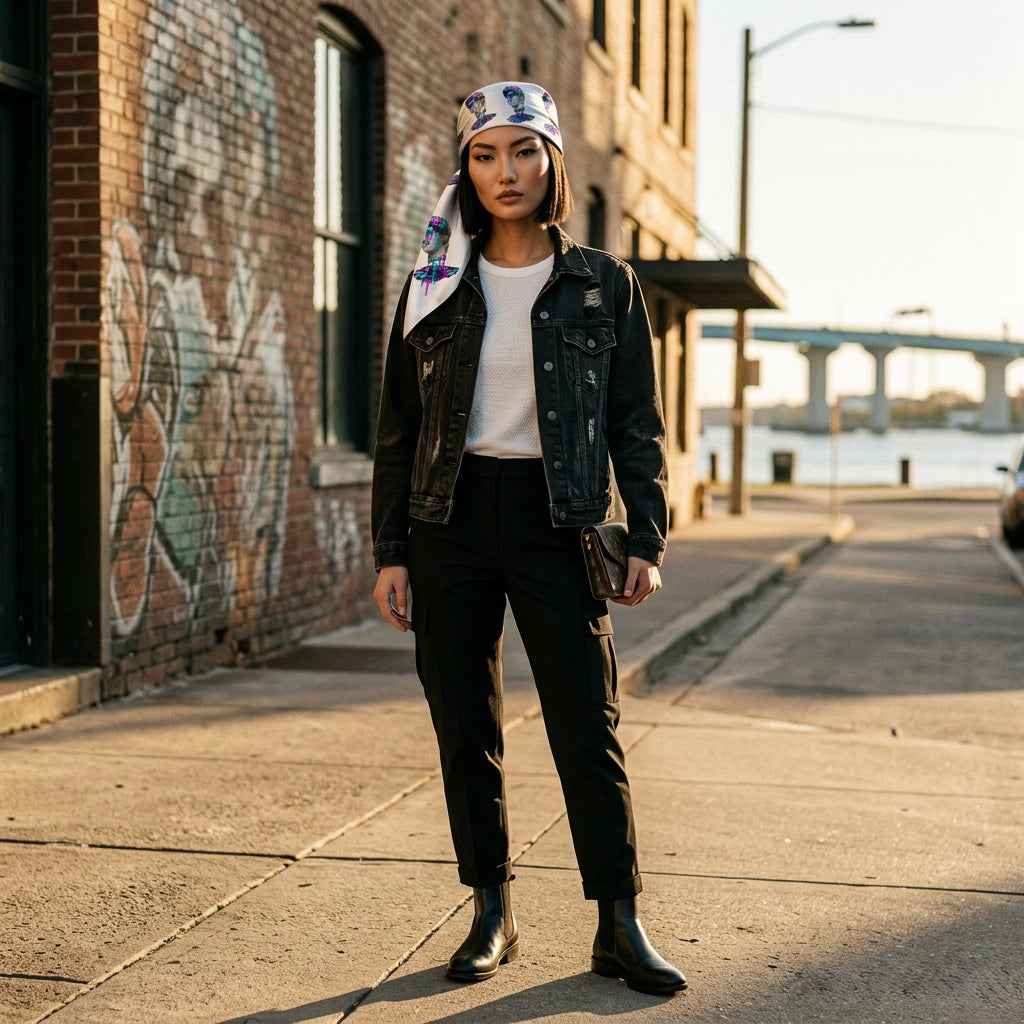 The Renaissance Drip: Liquid David Universal Bandana