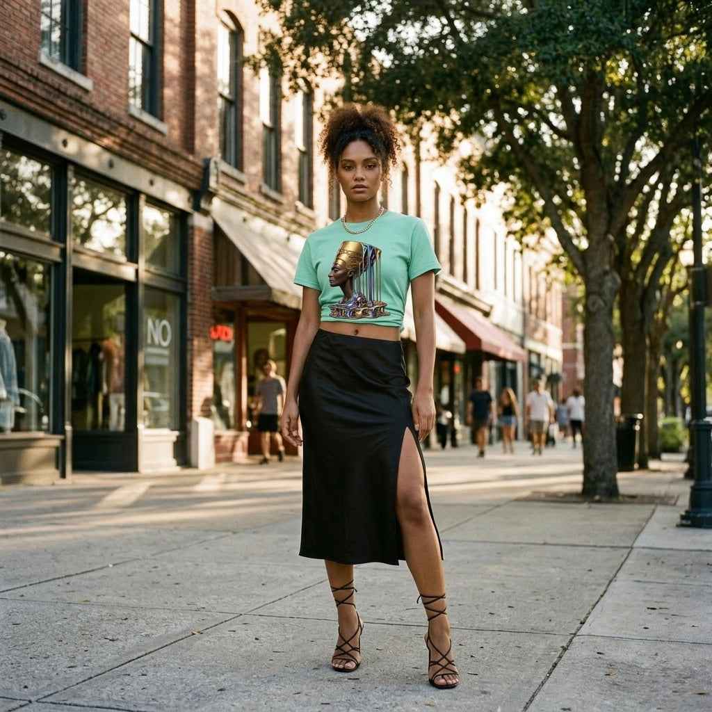 The Renaissance Drip: Liquid Nefertiti