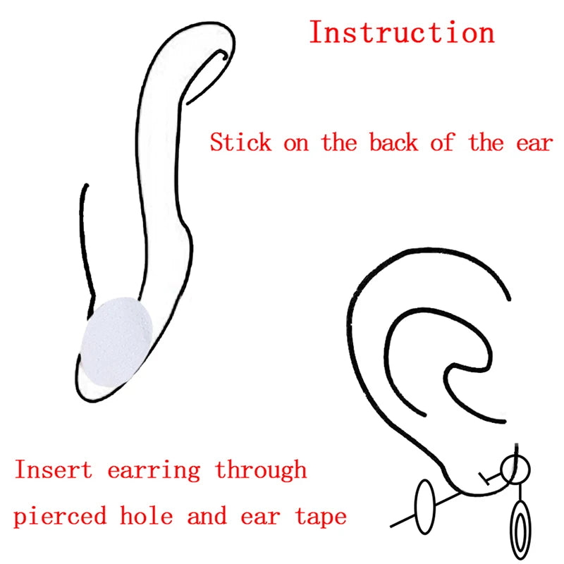 Invisible Lobe Support Patches (100-Pack)